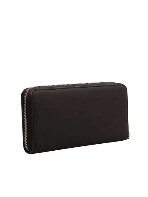 LAMINATED BOLD LOVE Portafoglio grande con polsierina Nero/nero - Portafogli Donna