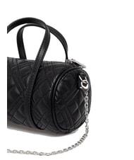 LOVE MOSCHINO QUILTED Borsa a bauletto con tracolla Nero/nero - Borse Donna - 3