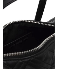 LOVE MOSCHINO QUILTED Borsa a bauletto con tracolla Nero/nero - Borse Donna - 5