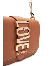 LOVE MOSCHINO LOVEBUG Mini Bag a spalla cammello - Borse Donna - 3