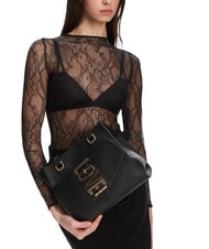 LOVE MOSCHINO LOVEBUG Borsa shopping a spalla con tasca Nero - Borse Donna - 5