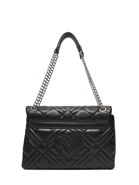 QUILTED Borsa a spalla con catena Nero/nero - Borse Donna