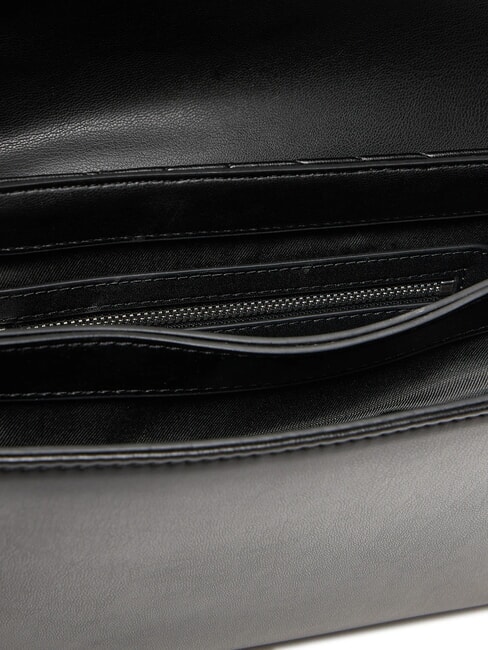 QUILTED Borsa a spalla con catena Nero/nero - Borse Donna