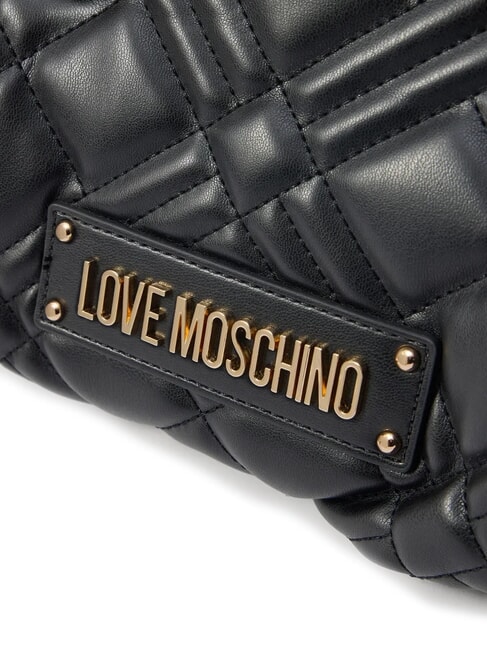 QUILTED Borsa a mano con tracolla Nero - Borse Donna