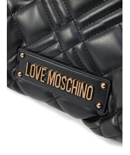 LOVE MOSCHINO QUILTED Borsa a mano con tracolla Nero - Borse Donna - 3