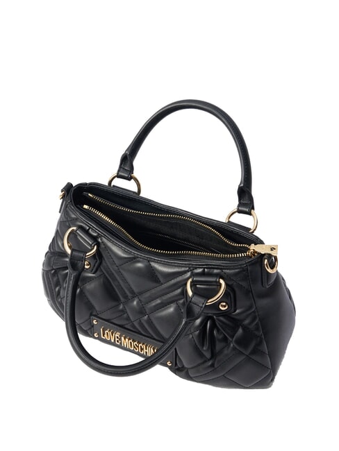 QUILTED Borsa a mano con tracolla Nero - Borse Donna