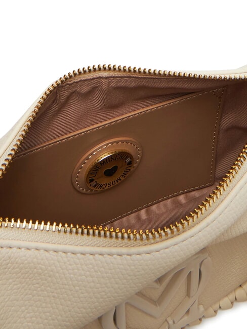 BRAIDED Borsa a tracolla avorio - Borse Donna