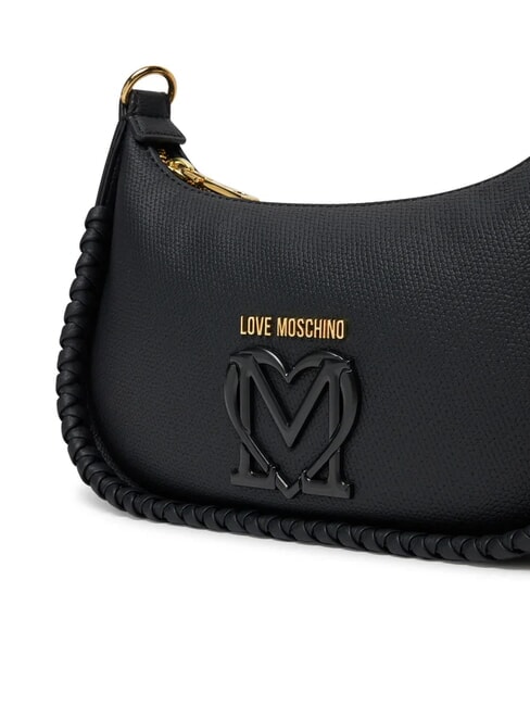 BRAIDED Borsa a tracolla Nero - Borse Donna