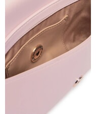 LOVE MOSCHINO LOGO LETTERING Borsa a spalla cipria - Borse Donna - 4