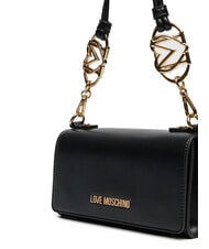 LOVE MOSCHINO JEWEL Borsa a spalla con flap Nero - Borse Donna - 3