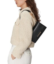 LOVE MOSCHINO JEWEL Borsa a spalla con flap Nero - Borse Donna - 5