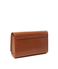 LOVE MOSCHINO CROCO Pochette a tracolla cammello2 - Borse Donna - 2