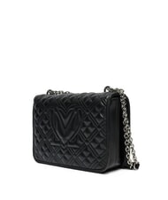 LOVE MOSCHINO QUILTED Borsa a spalla, a tracolla Nero/nero - Borse Donna - 2