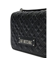 LOVE MOSCHINO QUILTED Borsa a spalla, a tracolla Nero/nero - Borse Donna - 3