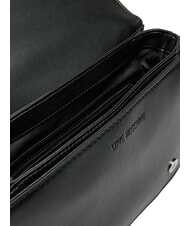 LOVE MOSCHINO QUILTED Borsa a spalla, a tracolla Nero/nero - Borse Donna - 4