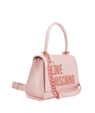 LOVE MOSCHINO BOLD LOVE Borsa a cartelletta con tracolla powder - Borse Donna - 2