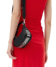 LOVE MOSCHINO GIANT Borsa mini a mano con tracolla Nero/nero - Borse Donna - 4