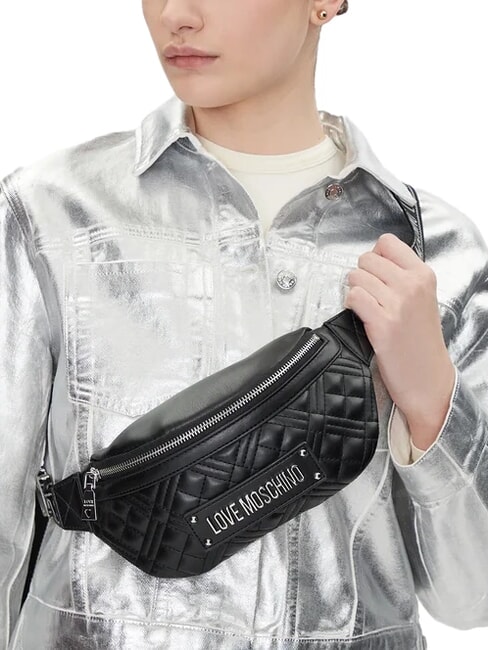 QUILTED Borsa marsupio Nero/nero - Borse Donna