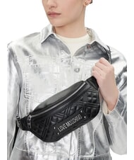 LOVE MOSCHINO QUILTED Borsa marsupio Nero/nero - Borse Donna - 5