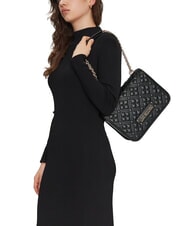 LOVE MOSCHINO QUILTED Borsa a spalla, a tracolla Nero - Borse Donna - 4