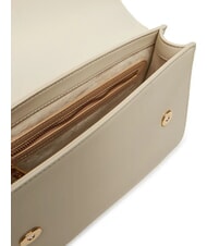 LOVE MOSCHINO BOLD LOVE Borsa a mano con tracolla avorio - Borse Donna - 4