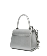 LOVE MOSCHINO BOLD LOVE Borsa a cartelletta con tracolla silver - Borse Donna - 2