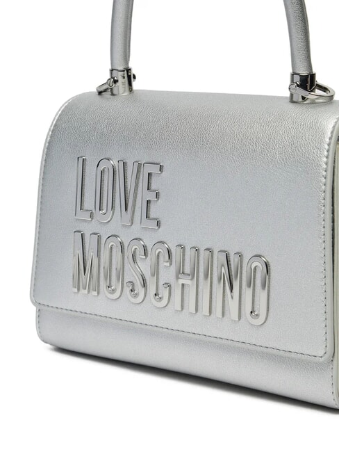 BOLD LOVE Borsa a cartelletta con tracolla silver - Borse Donna