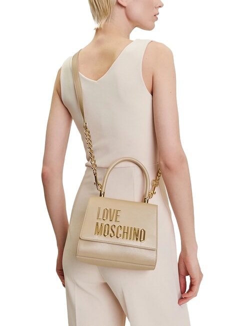 BOLD LOVE Borsa a cartelletta con tracolla gold - Borse Donna