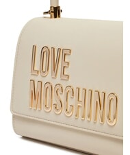LOVE MOSCHINO BOLD LOVE Mini Bag a mano, con tracolla avorio - Borse Donna - 3