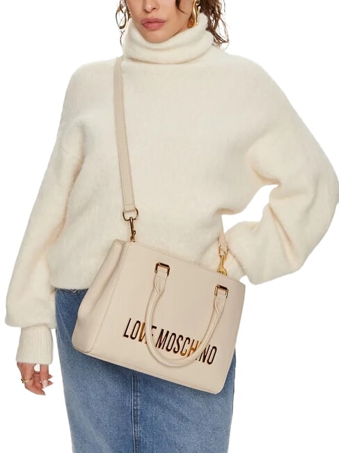 BOLD LOVE Borsa a mano con tracolla avorio - Borse Donna