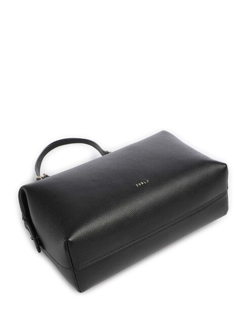 DOUBLE Borsa a spalla in pelle Nero - Borse Donna