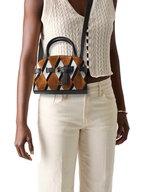 SABINE Borsa a mano, con tracolla BLOSSOM/NOIR - Borse Donna