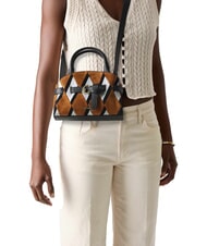 COCCINELLE SABINE Borsa a mano, con tracolla BLOSSOM/NOIR - Borse Donna - 5