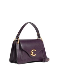 COCCINELLE C-ME CALF COCKER Borsa piccola in pelle con tracolla prune - Borse Donna - 2