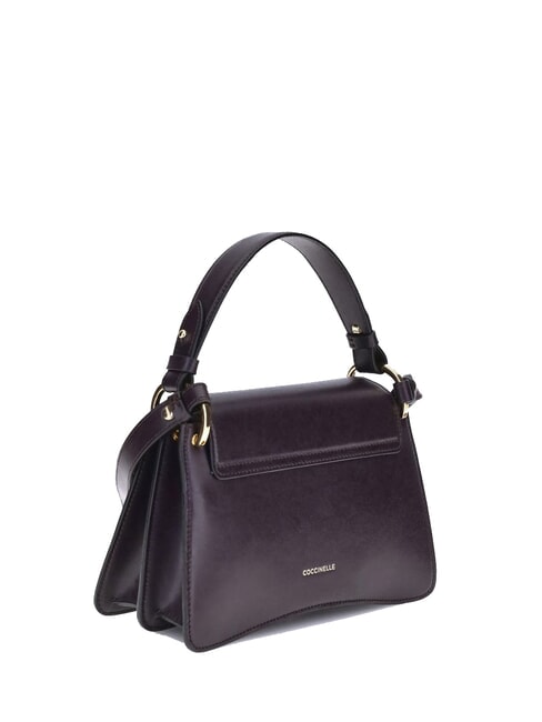 C-ME CALF COCKER Borsa piccola in pelle con tracolla prune - Borse Donna