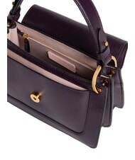 COCCINELLE C-ME CALF COCKER Borsa piccola in pelle con tracolla prune - Borse Donna - 4