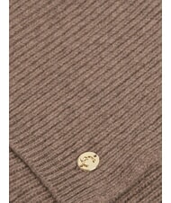 COCCINELLE ELIN Sciarpa in cashmere warm taupe - Sciarpe - 2