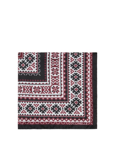 NORDIC FRAMES Foulard di seta MULTICOLOR NOIR - Sciarpe