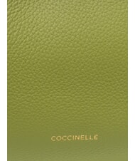 COCCINELLE BOHEME GRANA DOUBLE Sacca media in pelle guacamole/alga - Borse Donna - 3