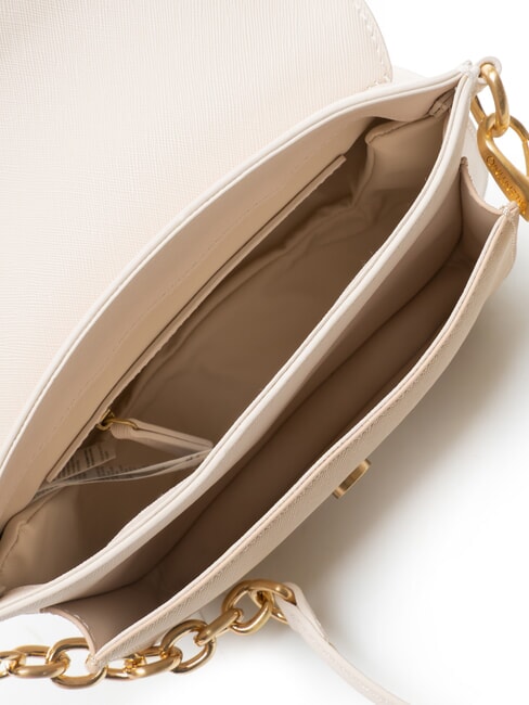 UNIKA Borsa piccola a spalla con flap ecru/beige - Borse Donna