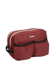 KWAY ALBAS Beauty case doppia zip con tasche red syrah - Beauty Case - 2