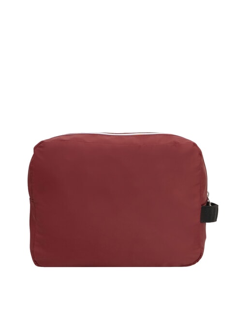 ALBAS Beauty case doppia zip con tasche red syrah - Beauty Case