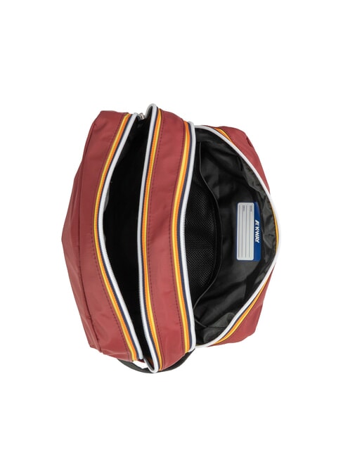 ALBAS Beauty case doppia zip con tasche red syrah - Beauty Case