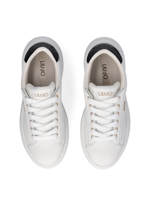 CASPER 01 Sneakers in pelle white/black - Scarpe Donna