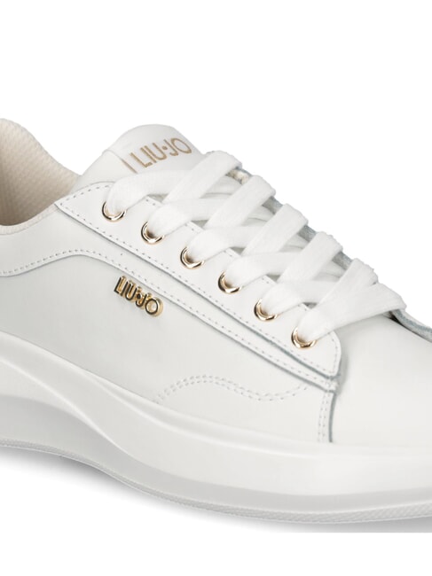 CASPER 01 Sneakers in pelle white/black - Scarpe Donna
