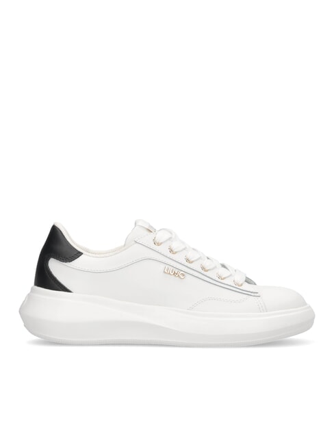 CASPER 01 Sneakers in pelle white/black - Scarpe Donna