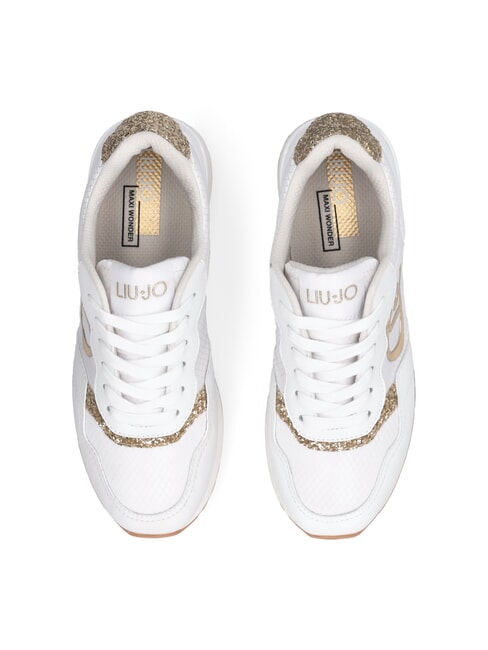 MAXI WONDER LOW Sneakers con dettagli glitterati white - Scarpe Donna