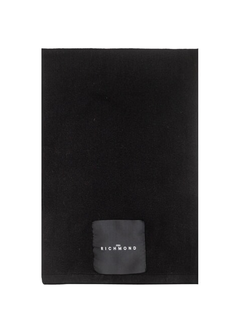 ALBAN Sciarpa con patch logo black2 - Sciarpe