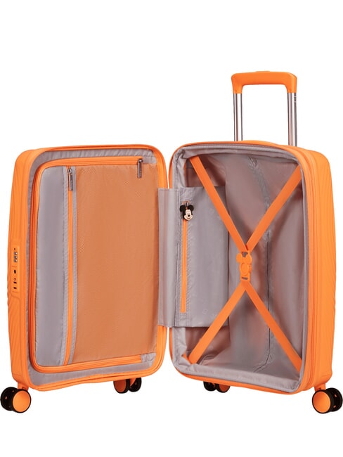 MICKEY MAGIC Trolley Bagaglio a Mano, Espandibile mickey peachy orange - Bagagli a mano