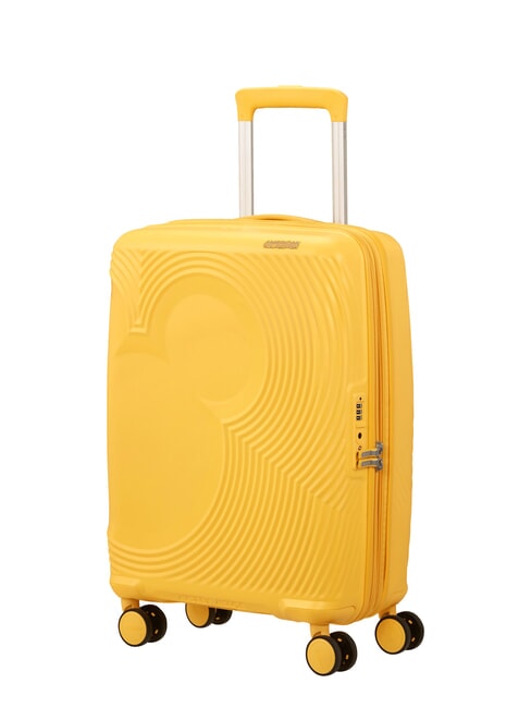 MICKEY MAGIC Trolley Bagaglio a Mano, Espandibile mickey flower yellow - Bagagli a mano